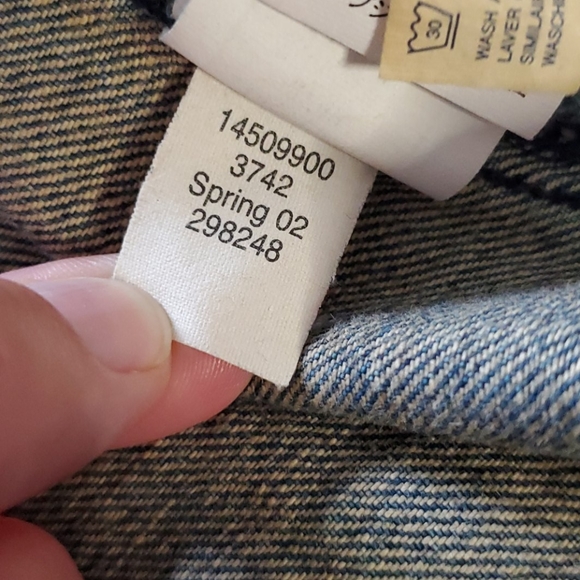 2002 Gap Jean Jacket - Picture 5 of 5